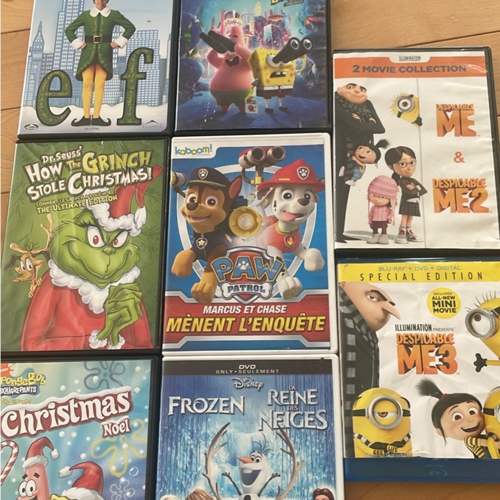 Assorted Children's DVD Collection